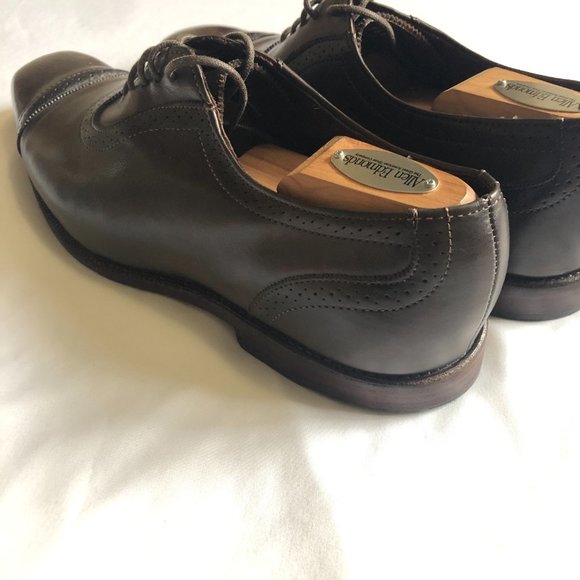 Allen Edmonds Plain-toe Lace-up Oxford Shoes - 10.5D Brown main image 7